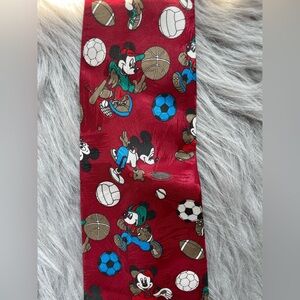 ☀️Disney Red Mickey Mouse Sports Tie